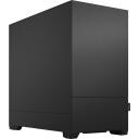 Fractal Design Datora korpuss Pop Mini Silent FD-C-POS1M-01, melna, mATX, Mini ITX, 2xUSB 3.0, 2x3.5'', 4x2.5'', putekļu filtri