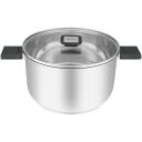 Resto Puodas 92205 5.8L, Skersmuo: 240 mm, Forma: Apvali, Medžiaga: Bakelitas, Nerūdijantis plienas, Rankenos: Ergonomi&scaron;kos