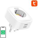 Gosund nutikas pistik SP112, 3680W, 16A, 230V, 2xUSB, WiFi (2.4GHz), LED oleku indikaator, TuyaSmart