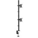 Digitus Galda statīvs DA-90438, 17-32", 2x8 kg, regulējams augstums, pagriežams, slīpums, grozāms
