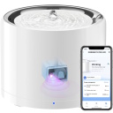 Tark lemmiklooma joogipurskkaev UVC-steriliseerimise, filtrisüsteemi ja 1.35 L mahutavusega Eversweet 3 Pro Stainless Steel Valge PETKIT