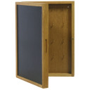 Atslēgu skapis ar vāku MONDEO 42x30cm, koks: ozols, apdare: ieeļots 19941 Allit