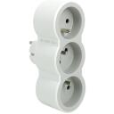 Legrand Pistikupesa 3x2P+Z 049433, 3 2P+Z pesa, 16A, 3680W, valge-hall