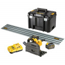 Įleidžiamas diskinis pjūklas FLEXWOLT 165 mm 54 V 2x6 Ah DCS520T2R-QW DEWALT