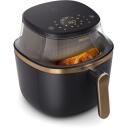 Philips kar&scaron;to oro keptuvė NA322/00, galia 1400 W, talpa 4.2 L, spalva Juoda/Kvarcas, jutiklinis valdymas, LED ekranas