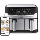 Tefal kuuma &otilde;hu frit&uuml;&uuml;r EY905D10, 5.2+3.1 L, roostevaba teras, 8 programmi, s&uuml;nkroonimisfunktsioon