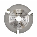WOOD CUTTING TCT CIRCULAR SAW BLADE 125x22mmx3T AW48400 AWTOOLS