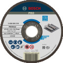 Grie&scaron;anas ripa 115x22x2,5 mm, metālam, Mazām leņķa slīpma&scaron;īnām PRO METAL GRIEZĒJDISKS, 2608600318, BOSCH