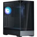 Zalman Arvutikorpus P40 PRISM BLACK, 3x Combo (3,5 tolli v&otilde;i 2,5 tolli), 1x USB Type-C, 2x USB 3.0