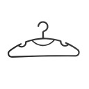 Drēbju pakaramie ORDINETT 129841019 10 gab. plastmasas Daphne 42x0,8x21cm melni