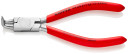 Circlip Pliers, KNIPEX, 44 23 J11, chrome-plated, &Oslash; 1.3 mm tips, ergonomic handles