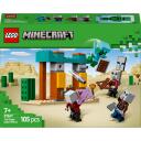 Lego Konstruktors 21267, 105 gab., 4 figūras, raķetes, dimanta zobens, vairogs, bruņas