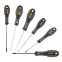 FATMAX&reg; Skrūvgriežu komplekts 6 gab. Pozi, STANLEY, 0-65-428, paralēlie un izliektie uzgaļi