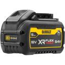 Dewalt Baterija DCB547G-XJ 54V 9Ah, 54V/18V, 6 kartus ilgesnis veikimo laikas, apsauga nuo perkaitimo, 3-LED įkrovimo indikatorius