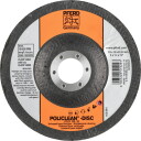 Slīpdisks Policlean PCLD 125x13x22mm, PFERD, 515297, 125x13x22 mm, Rūsas un krāsas noņem&scaron;anai.