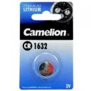 Camelion Батарея CR1632-BP1 13001632, 3V, 120mAh, Литий, 1 шт.