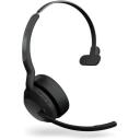 Jabra Evolve2 55 Link380c MS Mono 25599-899-899, 30m, Mono, 1xUSB-C, 38dBV, Bluetooth, triuk&scaron;mo slopinimas
