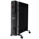 Eļļas radiators ar LCD displeju un tālvadības pulti 2500 W 3 jaudas līmeņi līdz 30 m² Melns CR7813 Camry