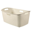 Laundry basket My Style 47L 60x39x28cm in cream 0800745885 Curver