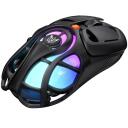 Onikuma DM02 datorpele, DM02 Black, 800/1200/2400/3600/6400/12800 DPI, RGB apgaismojums, 1000 Hz ziņo&scaron;anas frekvence