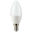 D Line LED лампочка 9092903, 5W, 430lm, 3000k, диммируемая, C37, матовая, E14