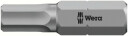 5mm Hex Bit WERA 056325, HEX 5.0x25, 1/4, 840/1