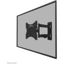 Neomounts TV stiprinājums WL40-550BL12 pilna kustība 32-55" 35 kg, VESA 100x100-200x200 mm, slīpums -2-12&deg;, pagrieziens 0-40&deg;