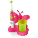 ETA | Toothbrush with water cup and holder | Sonetic  ETA129490070 | Battery operated | For kids | Number of brush heads included 2 | Number of teeth brushing modes 2 | Pink