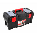 Rīku kaste 22", izturīgs ABS plastmasas, 55x27x27cm, 2 organizatori, AW30503, AWTOOLS