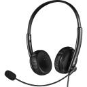 Sandberg 2in1 biroja austiņas 126-21, 1,5m, 3,5mm, USB, 32&Omega;, 27mm, daudzvirzienu mikrofons