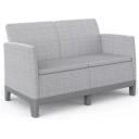 Keter Aia diivan kahele Scandi Form 29214709ECN, 124,5cm x 77,5cm x 73,0cm, 110kg, 11,67kg