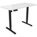 White Shark M&auml;ngulaud LIGHT-OBSIDIAN-1, 710&ndash;1160mm, 1200&times;600mm, 50kg, elektriline k&otilde;rguse reguleerimine, teras/alumiinium