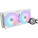 Zalman Vedelik jahuti Alpha 28 white, 140mm, 27mm, 316mm, 0,83l/min, 34dB, RGB valgustus