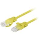Lanberg kaabel, Patchcord cat.5e UTP, PCU5-20CC-0300-Y, 3m, 26AWG, 4.8mm, 100MHz, 1Gbps, RJ45 isane, U/UTP