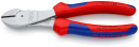 Augstas izturības diagonālie griezēji, KNIPEX, 74 05 180, grie&scaron;anas jauda līdz &Oslash; 3.8 mm