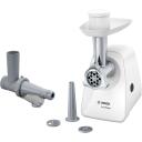Bosch Liha hakkija MFW2515W, 1500 W, 1 kiirus, 1.7 kg/min, vorstide otsik, kompaktne disain