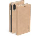 Krusell Sunne 4 Card FolioWallet 61507, 16,5cm (6.5), Folio, Bežž, Apple, iPhone XS Max, Tugi, 4 kaardi taskut
