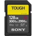 Sony Tough m&auml;lukaart SFG128T.SYM, 128 GB, SDXC, UHS-II, lugemiskiirus 300 MB/s, kirjutamiskiirus 299 MB/s
