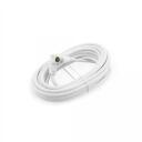 Sbox audio kabelis RF-5, 5m, RF M, RF F, balta, 1 x 1,0 CCS, 5,0 PE putas, AL, 32 x 0,12 AL, MG pinumi