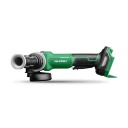 Bezvadu disku slīpma&scaron;īna, HIKOKI, G1813DVFW2Z, 18 V, 125 mm, bezsuku motors, 750 W, mainīgs ātrums, dro&scaron;ības funkcijas