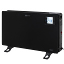 Kompakts konvekcijas ventilatora sildītājs ar tālvadības pulti 2000 W 3 jaudas līmeņi līdz 30 m² Melns CR7739 Camry