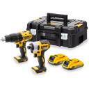 Urbjmašinu komplekts DCD777 + DCF787, DCK2060D2T-QW, DeWALT