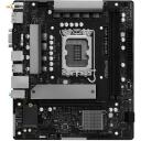 Asrock Motininė plok&scaron;tė H810M-X WIFI, LGA 1851, 2 x DDR5 DIMM, 128 GB, 1 PCIe 4.0 x16, 1 HDMI, 1 DisplayPort, 2.5G LAN