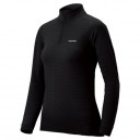 Termo krekls W SUPER MERINO Wool HN Expedition Weight, izmērs: S, Black, 4548801199456 Mont-Bell