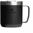 Stanley Puodelis The Everyday Camp Mug 0,35L 28130940081, 290g, Juodas, 0,35L, nerūdijantis plienas, &scaron;iltas iki 1,5h