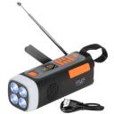 Adler AD 1920 h&auml;daolukorra raadio, 4500 mAh, must, AM, FM, SW, Bluetooth, taskulamp, USB C laadimine