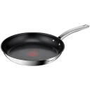 Tefal Keptuvė B8170644, 28cm, nerūdijantis plienas, titano danga, fiksuota rankena, tinkama indukciniam viryklei