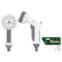 Pistole ar 9 funkcijām, WHITE LINE, WL-EN11TK, regulējama ūdens plūsma