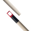 Деревянная ручка Ø24мм, 1200мм с подвесной заглушкой из ПВХ
