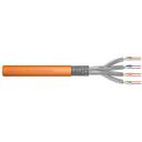 Digitus andmekabel, DK-1743-VH-1, 100 m, S/FTP, Dca, AWG 23/1, oranž, vask, LAN